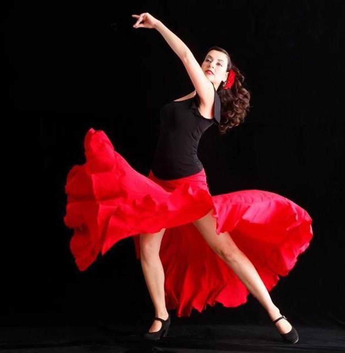 Forever Flamenco’s Wendy Castellanos. Photo courtesy of Forever Flamenco.