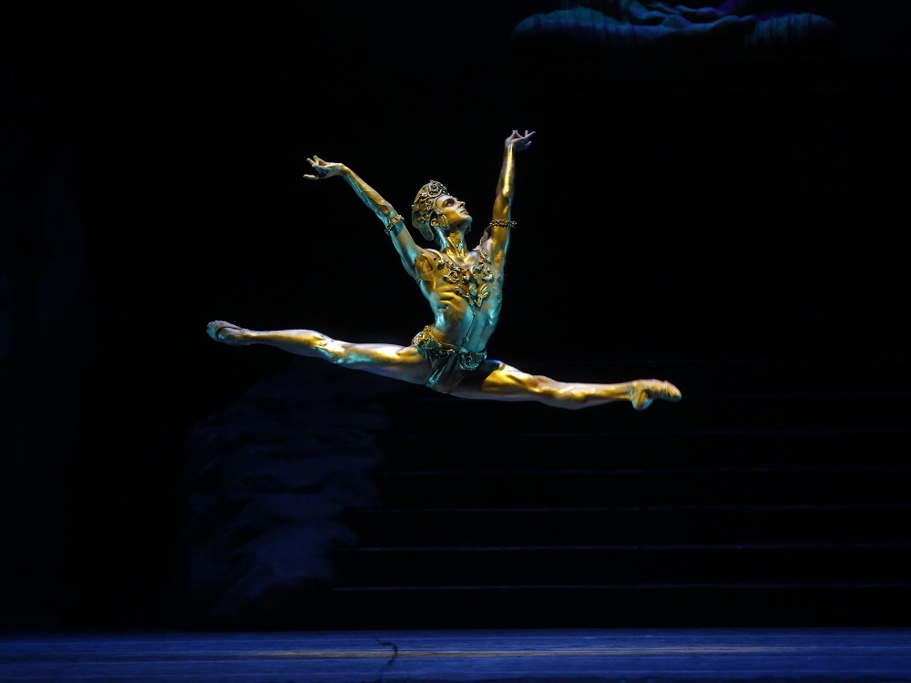 Dancer Joseph Gorak in American Ballet Theater’s La Bayadère. Photo by Marty Sohl.