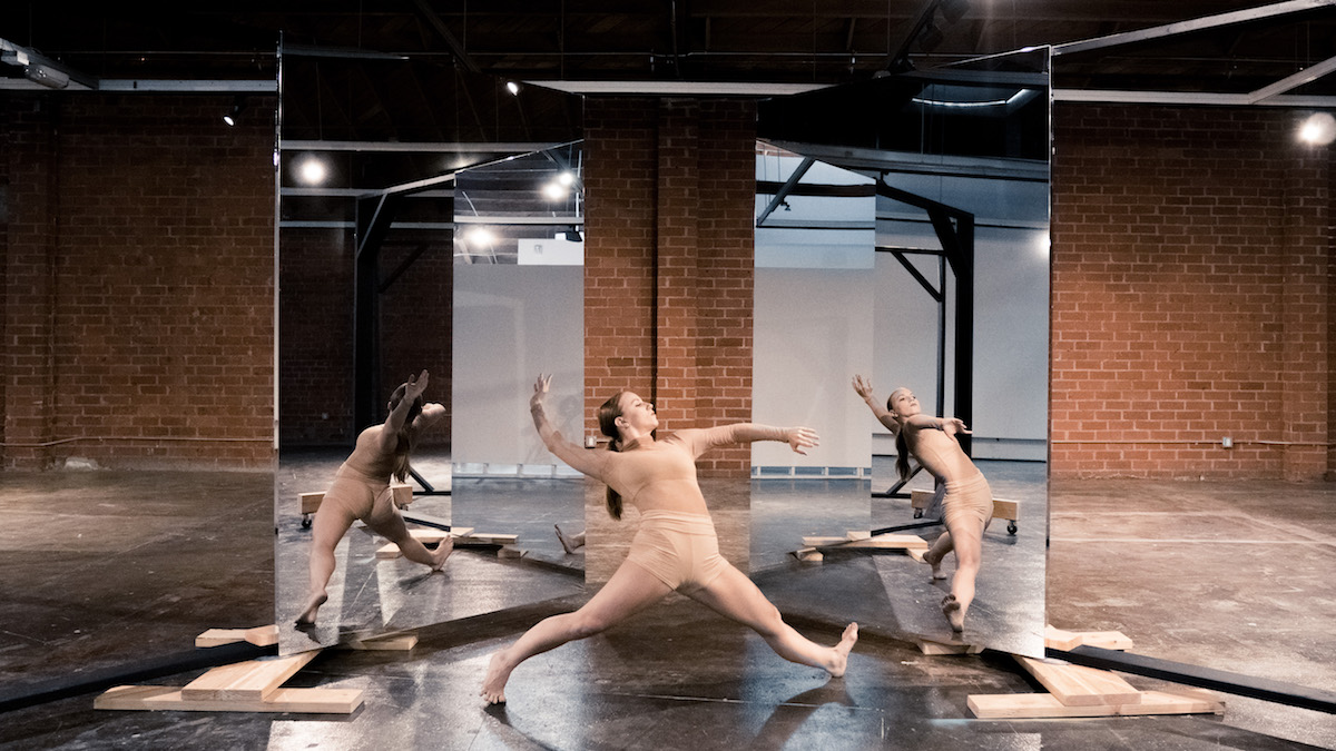 MashUp Dance Company in “Expansiveness: Changing perspective. Photo by Erin Cuevas.