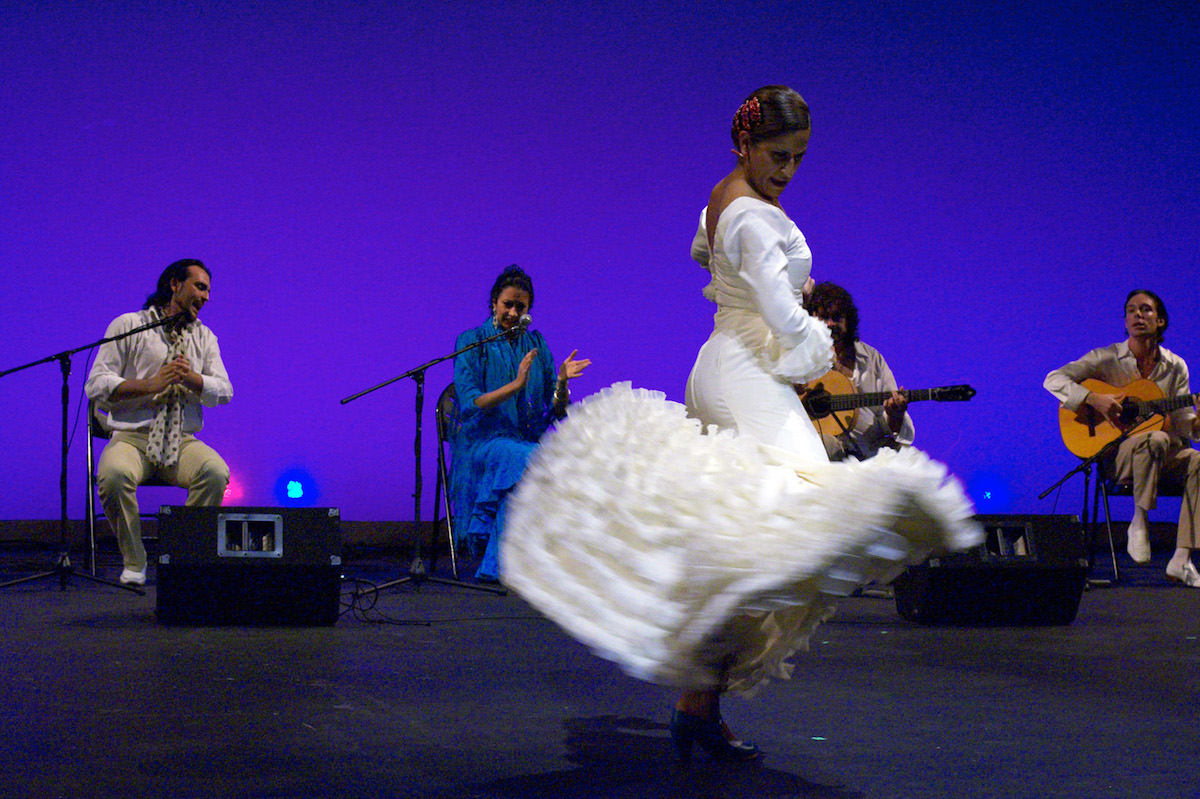 Forever Flamenco’s Cihtli Ocampo. Photo by Elazar Harel.