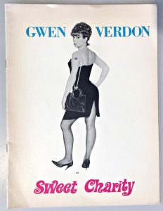 SWEET CHARITY, Gwen Verdon Theatre & Opera Advertising Poster