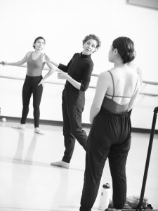 Betsy Cooper teaching class at CSULB Department of Dance - Photo: Gregory R.R. Crosby