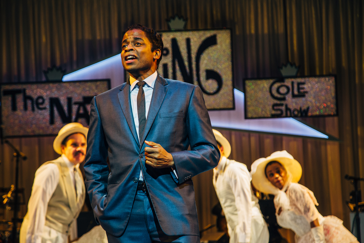 Dulé Hill in “Lights Out: Nat “King” Cole. Photo by Jeff Lorch.