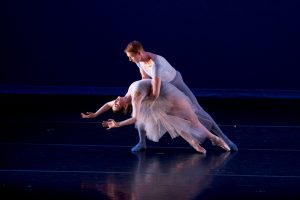Lucia Connolly & Evan Swenson in Serenade performance 2013, photo by Anne Slattery