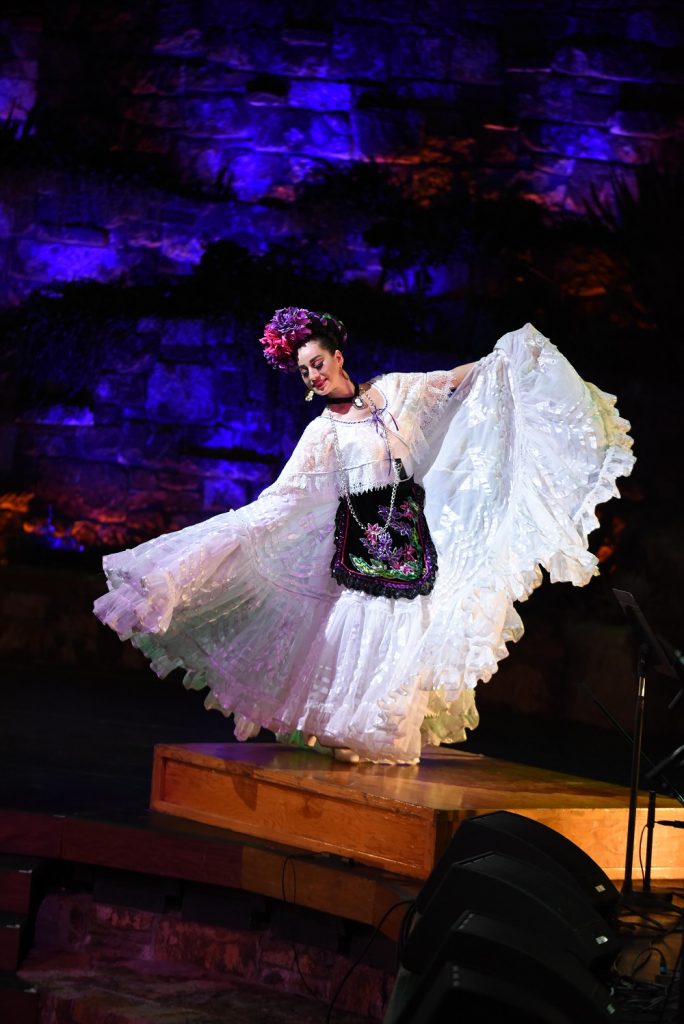 Grandeza Mexicana Folk Ballet Company - Dancer: Cristina Romero - Photo by Alfred Alcantara