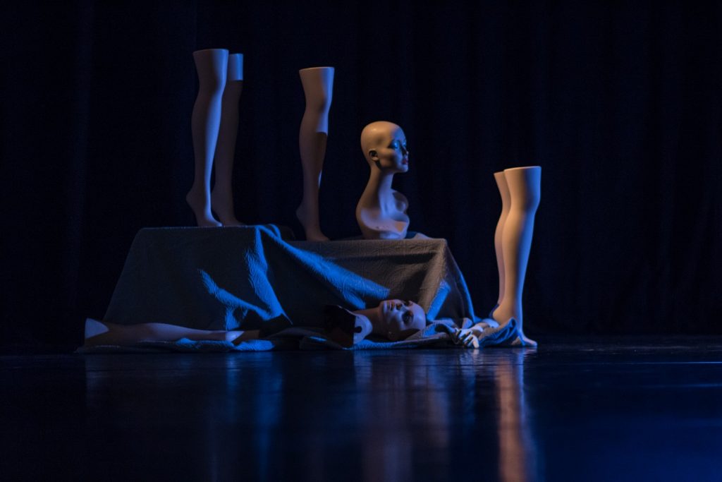 Nancy Evans Dance Theatre -" Are These The Legs You Are Looking For?" by Nancy Doede - Photo by Shana Skelton