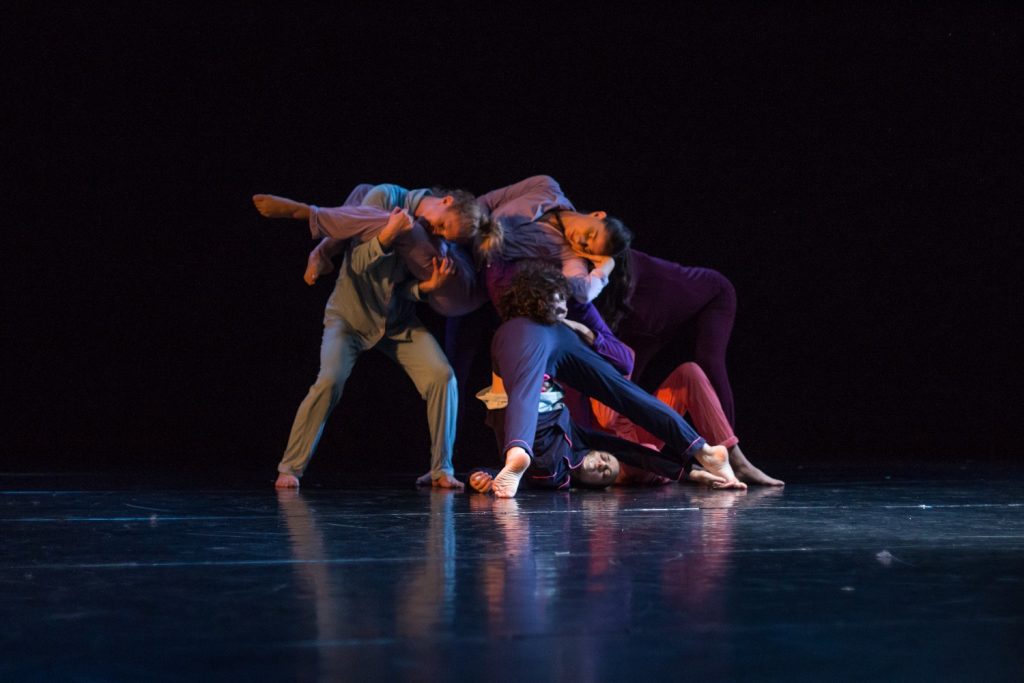 Nancy Evans Dance Theatre in "Sleep" - Photo by Shana Skelton
