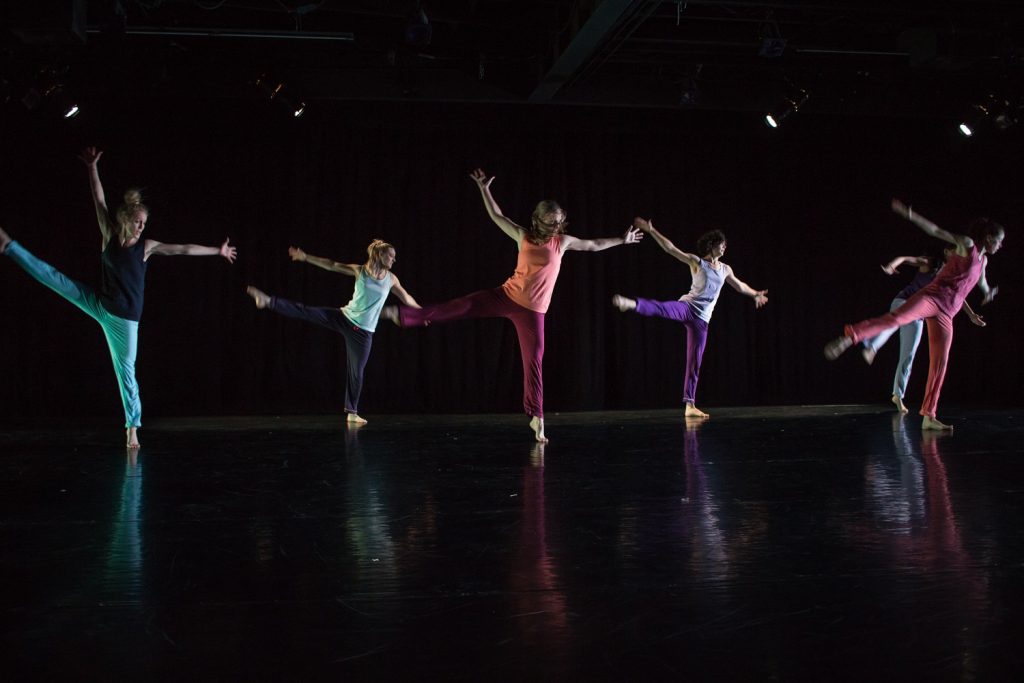 Nancy Evans Dance Theatre in "Sleep" - Photo by Shana Skelton