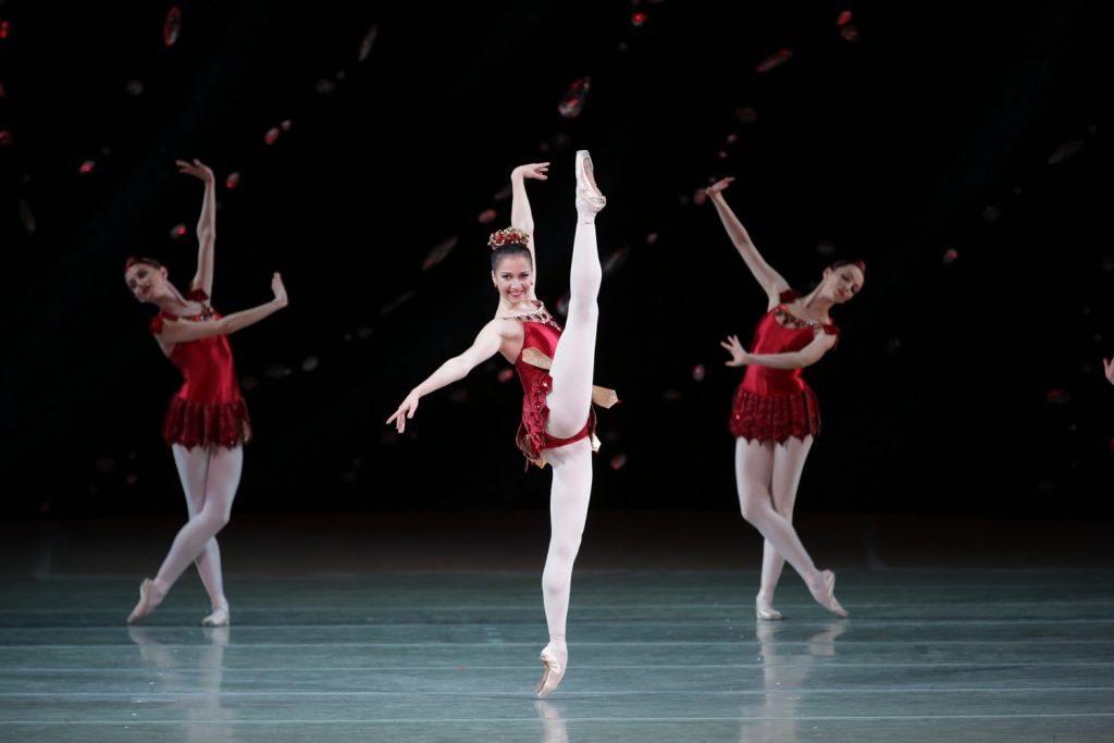 Mariinsky Ballet - Renata Shakirova in Rubies - JEWELS by George Balanchine - Photo by Natasha Razina