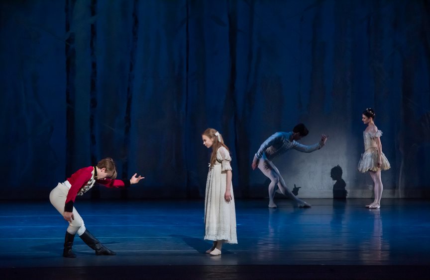 American Ballet Theatre - The Nutcracker - Chase Rogers, Juliet Garbacz, Joo Won Ahn, Sarah Lane - Photo by Doug Gifford
