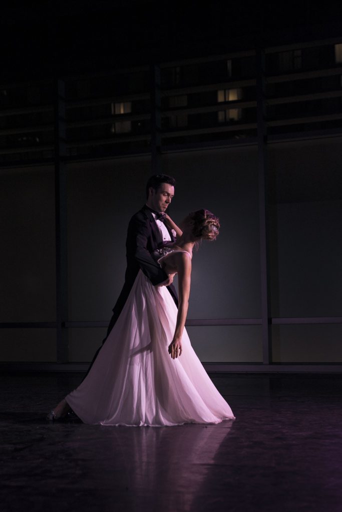 American Contemporary Ballet - Josh Brown and Cara Hansvick in "Astaire Dances III" - Photo by Mary Joyce