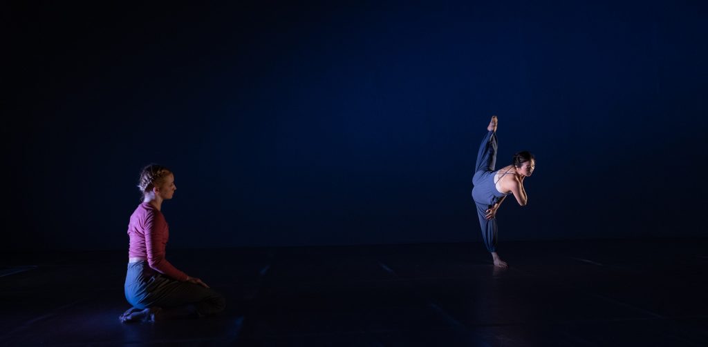 LACDC - Kate Coleman and Hyosun Choi in "Well Weathered" choreography by Alice Klock - Photo by Robbie Sweeney