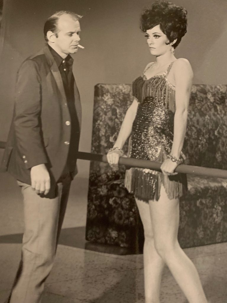 Bob Fossee with Sandy Roveta in film "Sweet Charity" - Photo courtesy of the artist.