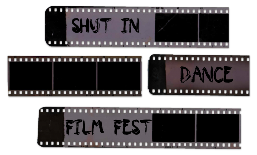 Logo for Shut In Dance Film Festival - Photo Courtesy of the artists