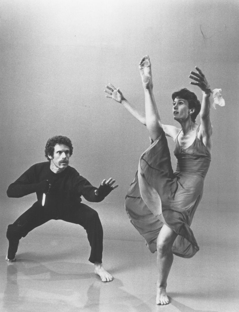 Willie Feuer and Susan Matheke in MURMUR (1984) - Photo by Johan Elbers