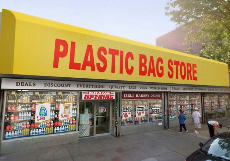 Robin Frohardt: The Plastic Bag Store - Photo courtesy of CAP UCLA