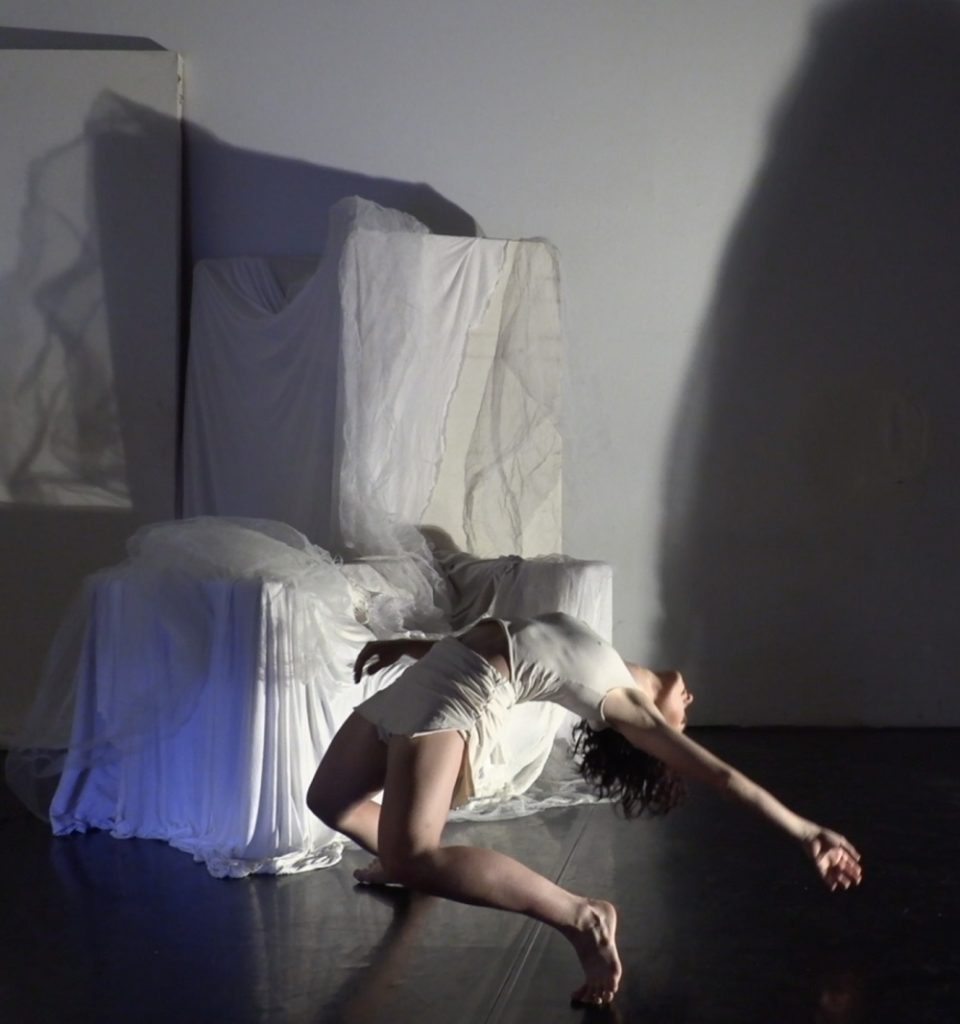 Julienne Mackey in Drift, Inner Landscape choreography by Deborah Brockus - Photo: Patrick Mignano, Hurricane Deck Productions