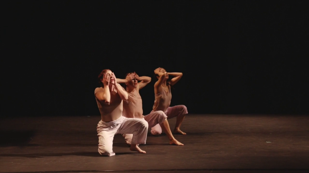 (L-R) Leslie Duner Alvarez, Charlotte Smith, Hyosun Choi in "Gratitude" by Charolette Smith - Screen capture created by LADC