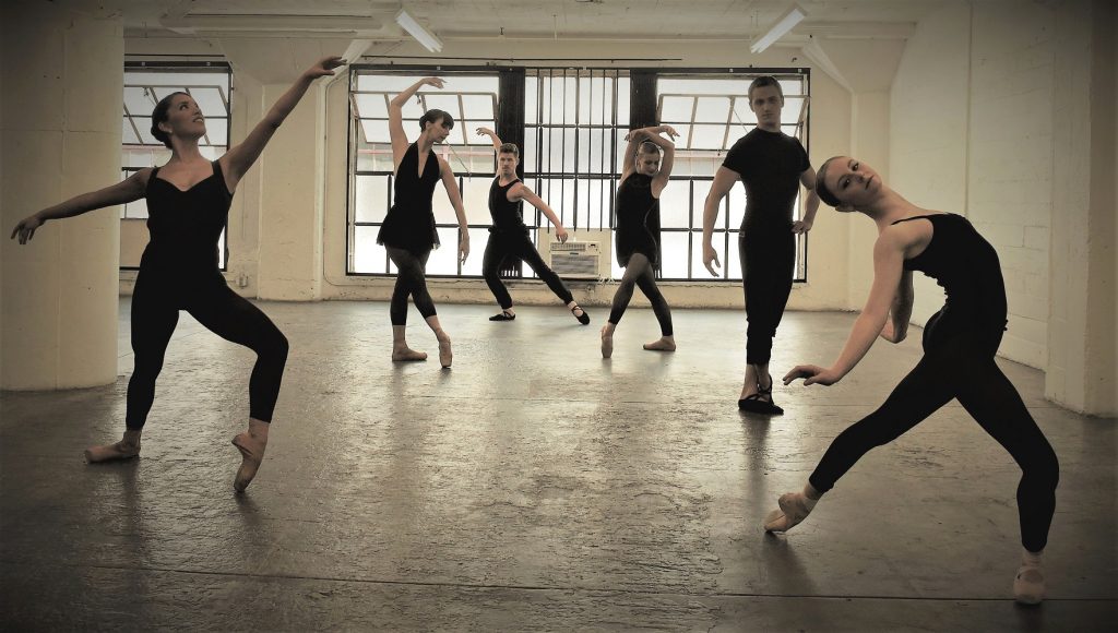 LA Dance Movews - (L to R) Jenna Valdez, Ana da Costa, Yelena Zerkovska, Greyson Myles, Michelle Lebowski - Photo by @rachidla_piz