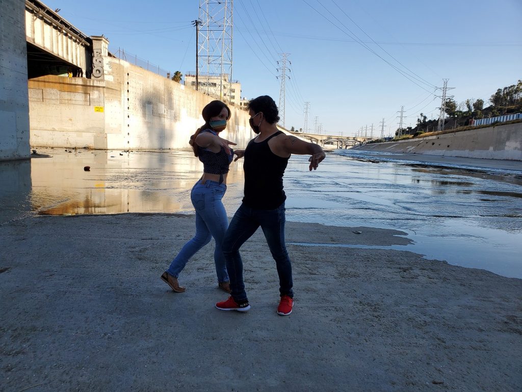 Los Angeles FUSION Dance Theater - "My Home" featuring Tiana Alvarez and Albertossy Espinoza - Photo courtesy of The Music Center
