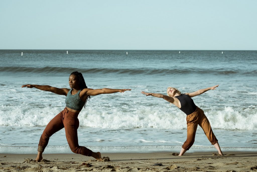(L to R) Jamila Glass, Genevieve Carson - Photo by Art Davison for Cameras and Dancers