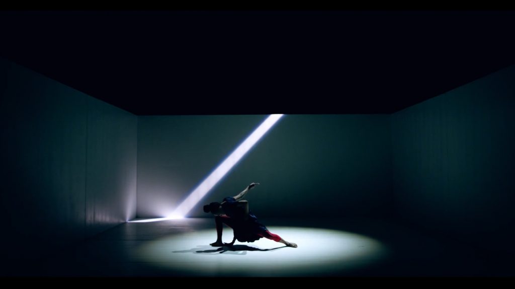 REDCAT NOW Festival - Marcella Lewis in "More" choreography by Genna Moroni - Screenshot by LADC