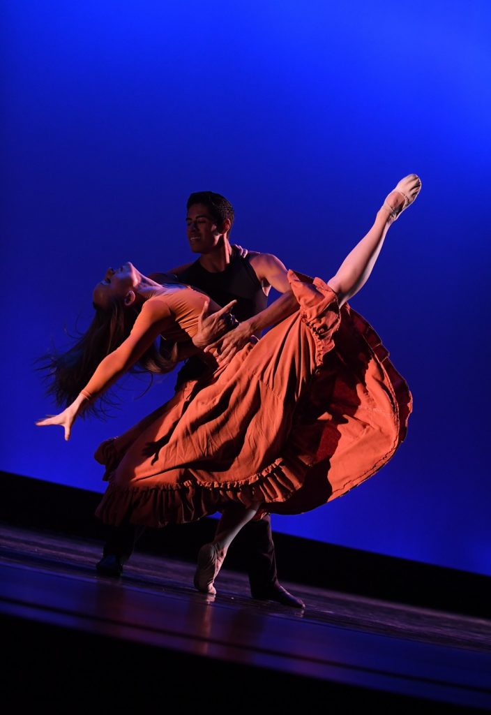 Margaret Wingrove Dance Company in "Language of Fire" - Photo by Dave Lepori