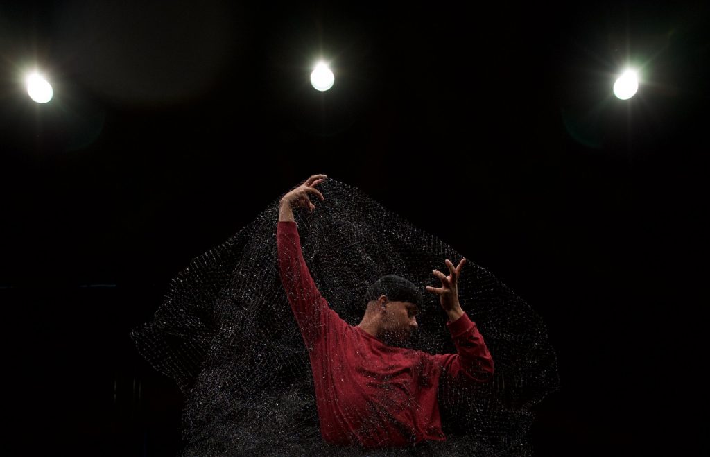 CSULB Department of Dance - We Made This For Us - BFA Student David Bemal in "Dandy/Lions" by Issa Hourani - Photo by Insage Production