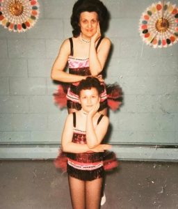 Cheryl with her mother Betty Hayes - Photo courtesy of the artist