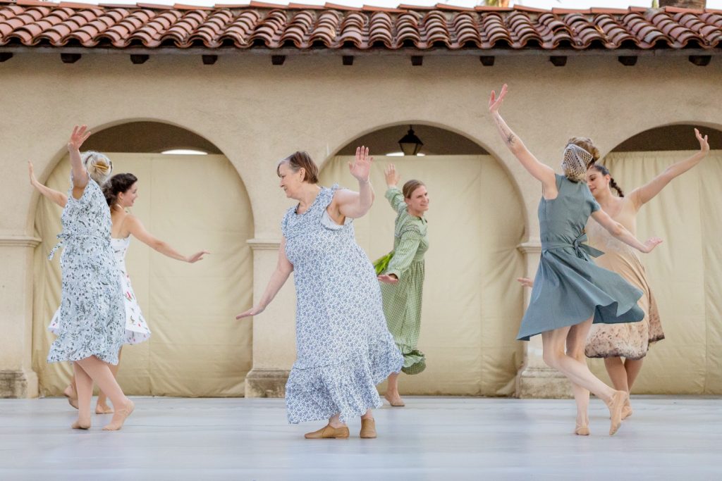 Nancy Evans Dance Company in Epilogue of "Steinbeck's Women" - Photo by Shana Skelton