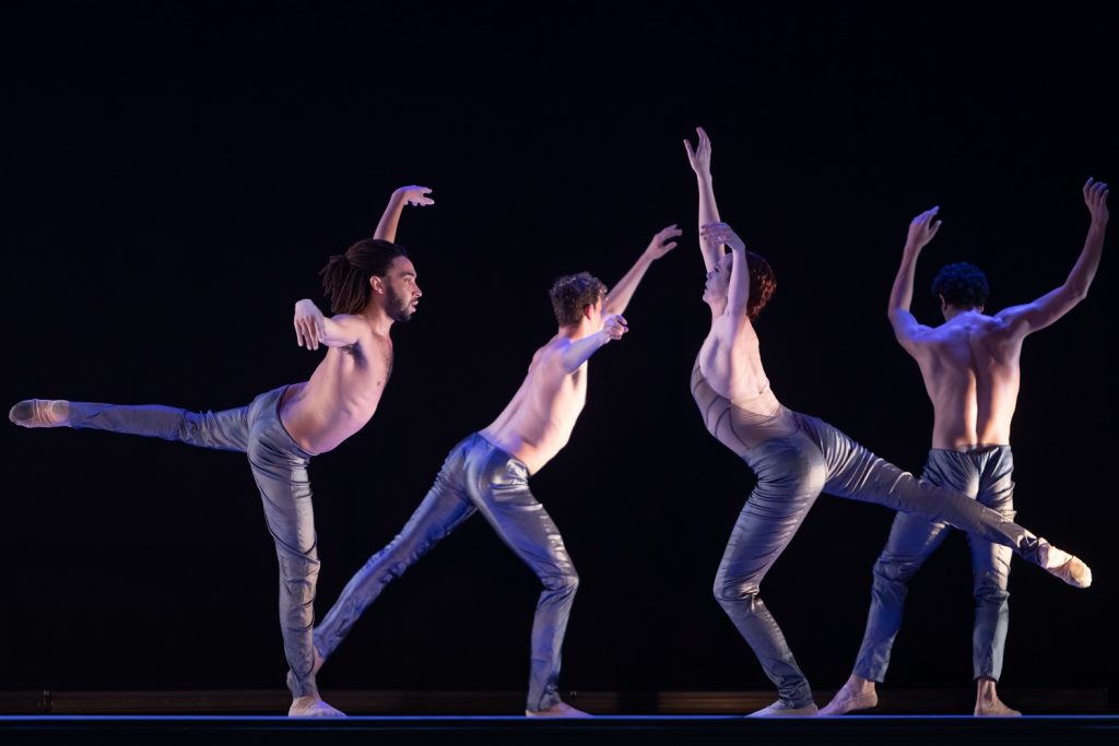 Alonzo King LINES Ballet - cast of "The Radius of Convergence" - Photo by Denise Leitner