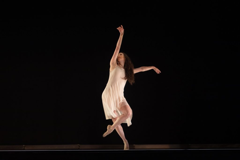 Tiler Peck in "Child of Sky and Earth" choreography by Alonzo King - Photo by Denise Leitner