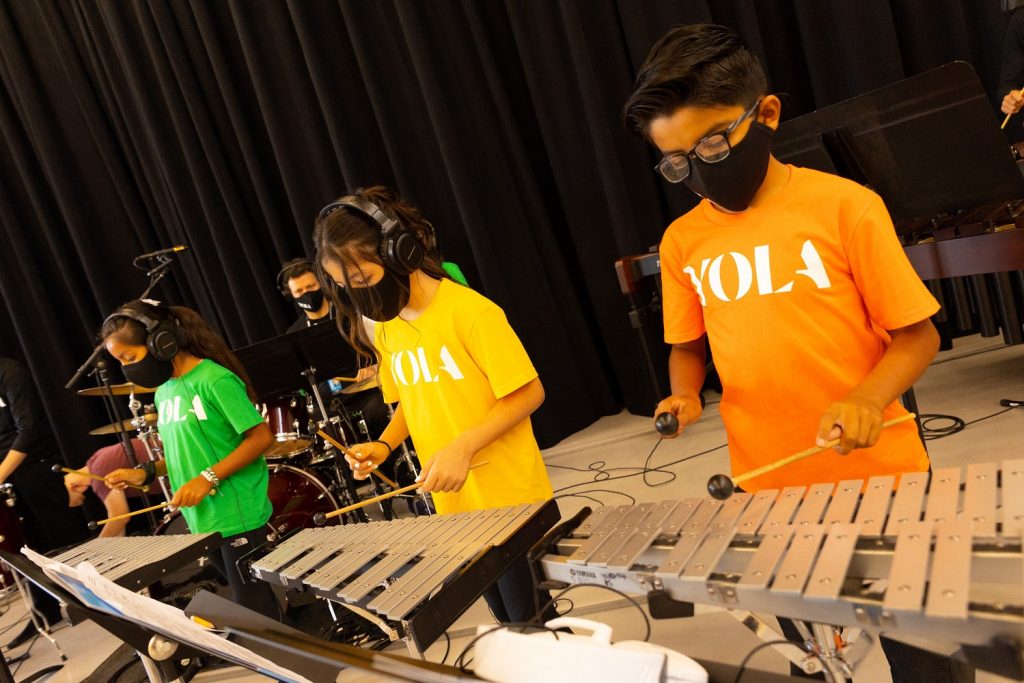 "Culmination Celebration" - Young musicians from YOLA - Photos in article are by Brian Hashimoto and Patricia Perez
