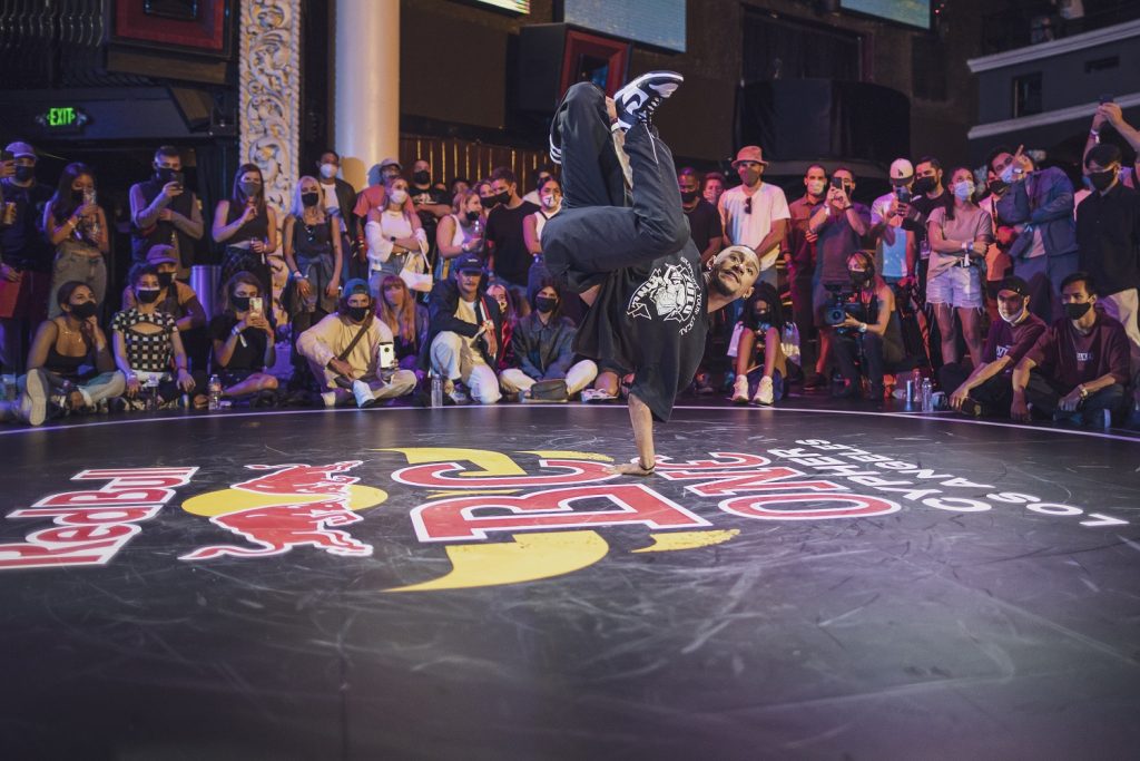 Yuri competes at Red Bull BC One Cypher at Avalon Hollywood in Los Angeles, CA, USA on July 31, 2021 - Photo courtesy of Red Bull BC