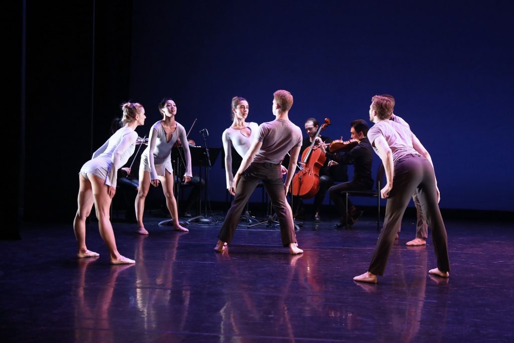 BalletX in "Increasing" choreography by Matthew Neenan - Photo by Bill Herbert