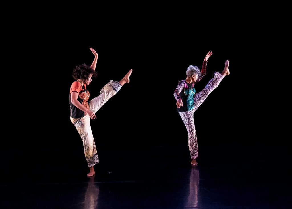 (L-R) Leslie Cuyiet, Cynthia Oliver in "BOOM!" by Cynthia Oliver - Photo courtesy of the artist.