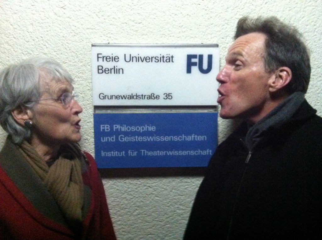 Lew Thomas and John Pennington in Berlin - Photo courtesy of John Pennington
