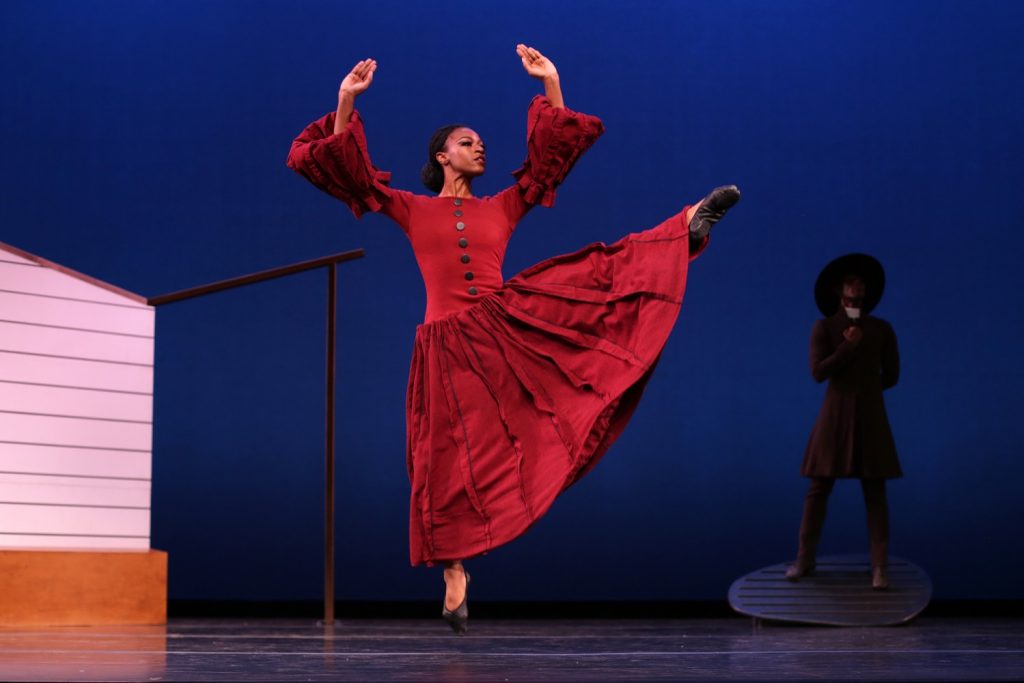 Martha Graham Dance Company - Leslie Andrea Williams in Martha Graham’s "Appalachian Spring" - Photo by Melissa Sherwood