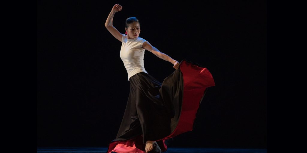 Martha Graham Dance Company - Xin Ying in Martha Graham’s "Immediate Tragedy" - Photo by Brian Pollock