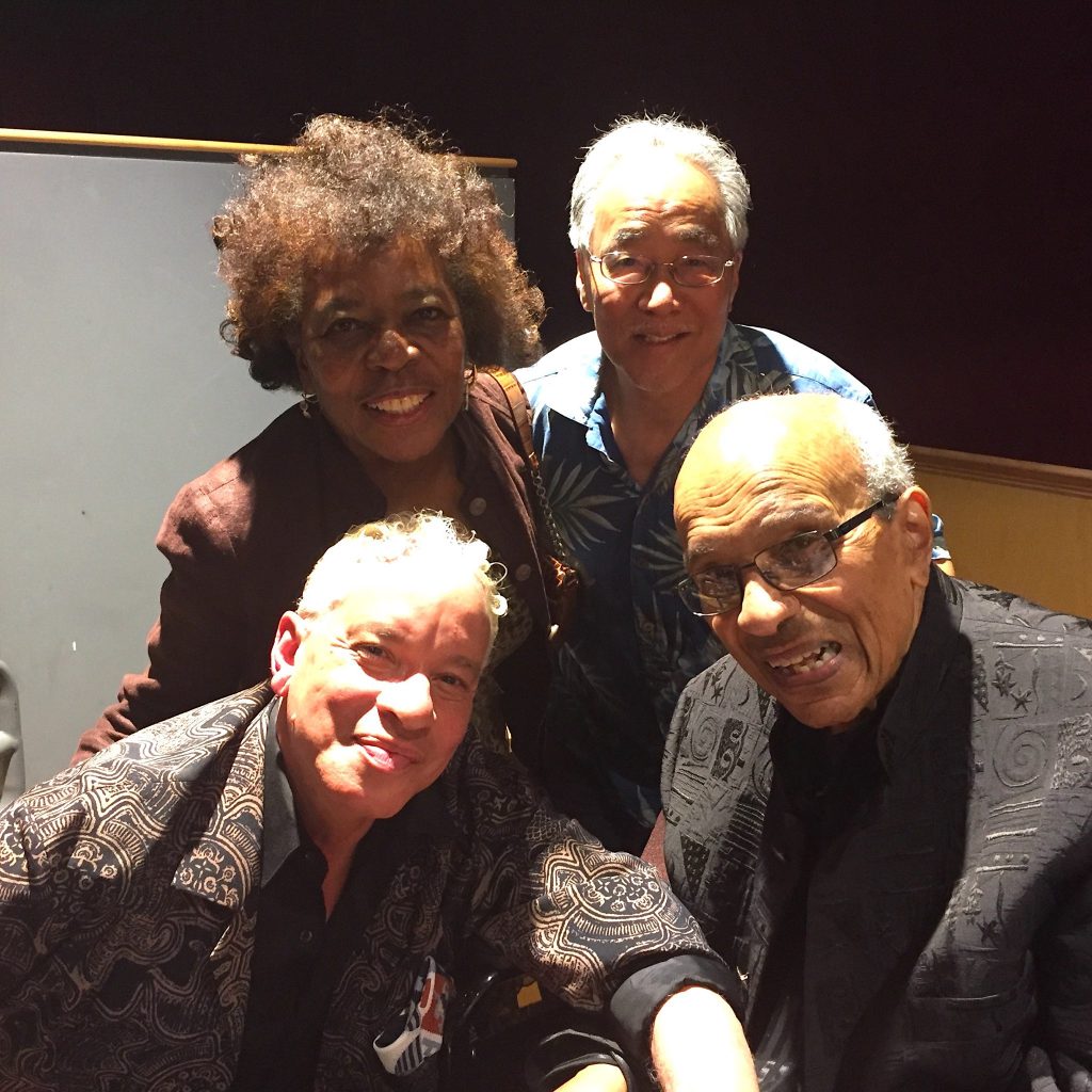 Ruby Millsap with Leslie Watanabe, Lloyd Hardy, and Donald McKayle - Photo courtesy of Lloyd Hardy