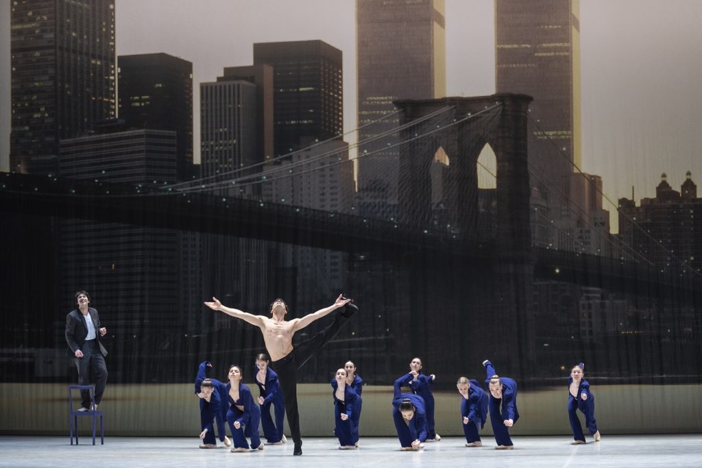 Hamburg Ballet - "Bernstein Dances" - Karen Azatyan, Alexandr Trusch, Ensemble - Photo © Kiran West