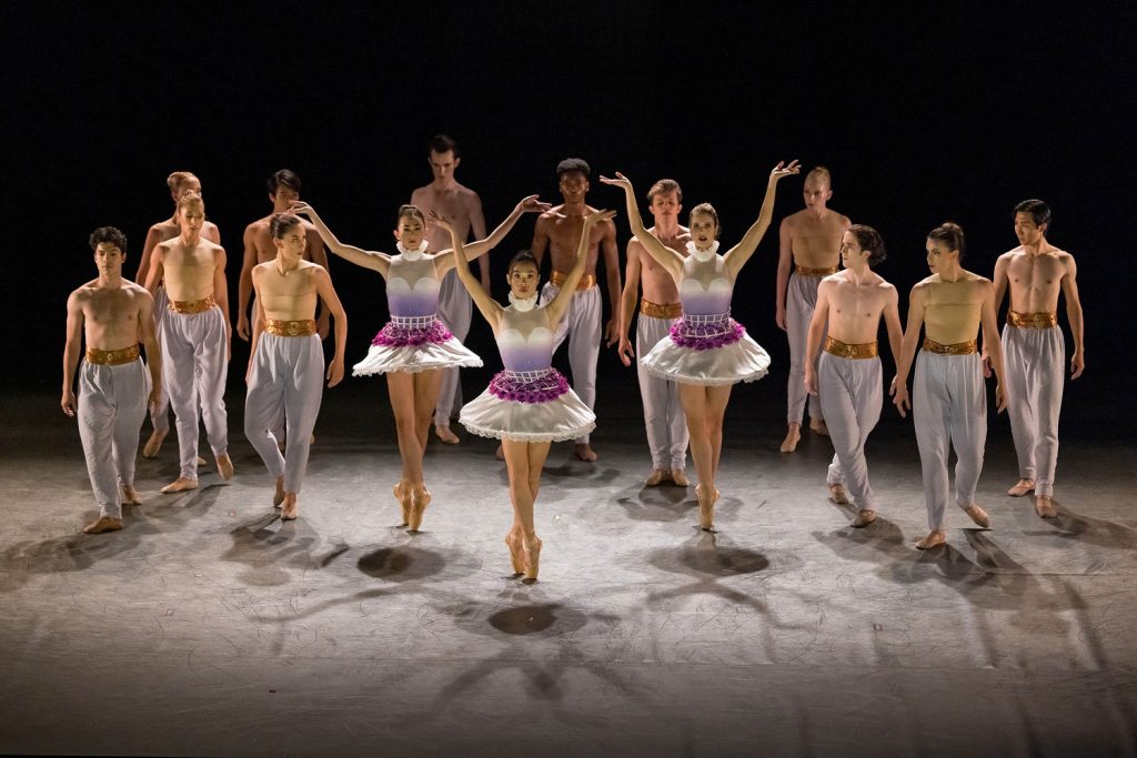 Los Angeles Ballet - Kate Inoue and LAB Ensemble in Annabelle Lopez Ochoa's "Bloom" - Photo by Reed Hutchinson/LAB