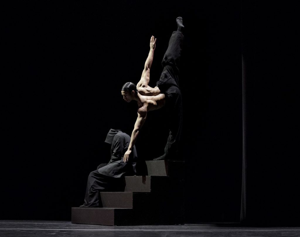 Alvin Ailey American Dance Theater - James Gilmer in Aszure Barton's "Busk" - Photo by Paul Kolnik