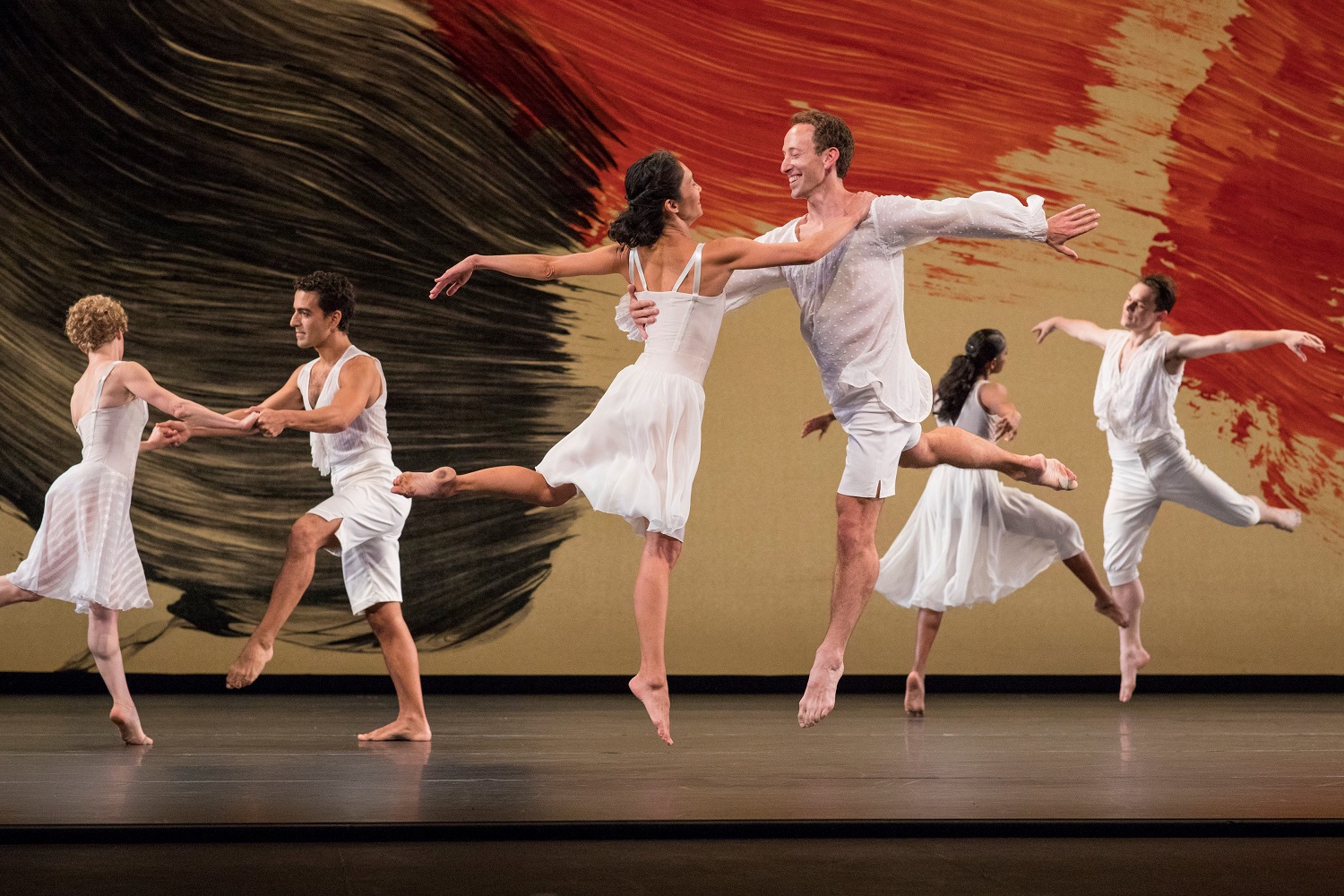 Mark Morris Dance Group in Mozart Dances - Photo by Kenneth Friedman