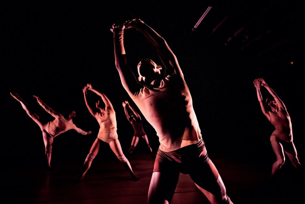 LACDC in "Dancing In Snow" by Roderick George - Photo by @TasoPapadakis for L.A. Contemporary Dance Company
