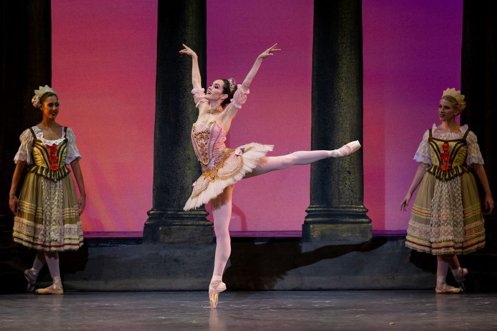 Los Angeles Ballet - Petra Conti in The Sleeping Beauty – Photo by Reed Hutchinson