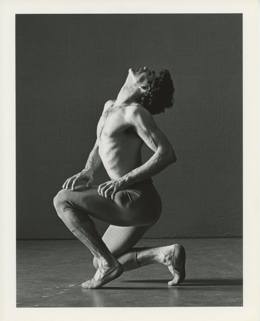 Richard Fein in Feld Ballet (circa 1980) - Photo by Lois Greenfield