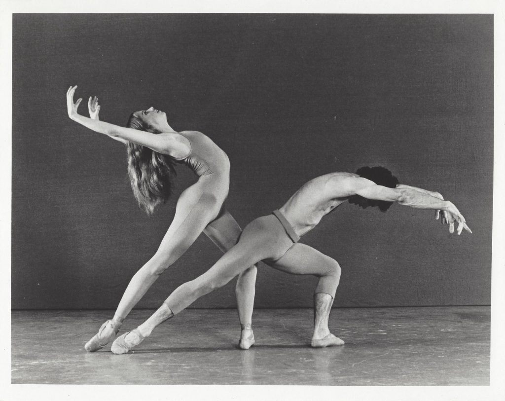 Gloria Brisban and Richard Fein in Feld Ballet (Circa 1980) - Photo by Lois Greenfield