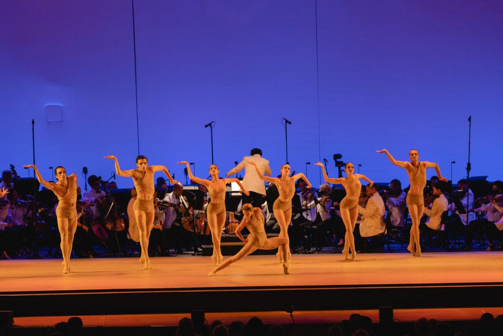Paris Opera Ballet - "Faunes" by Shron Eyal - Photo by Farah Sosa provided courtesy of the Los Angeles Philharmonic Association