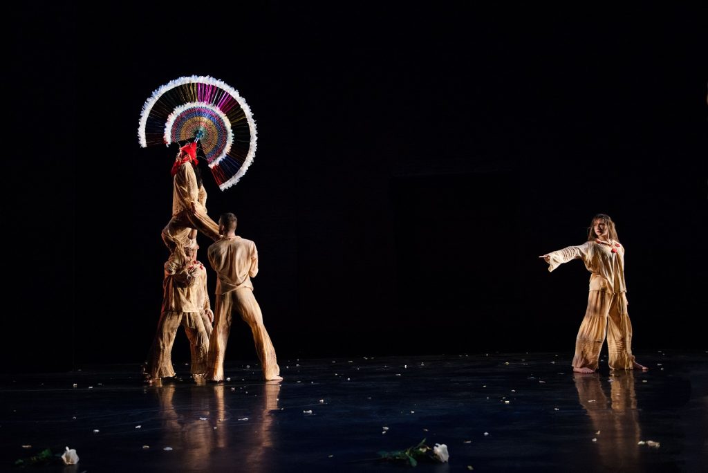 Limón Dance Company in Limón's "Migrant Mother" - Photo by Christopher Jones